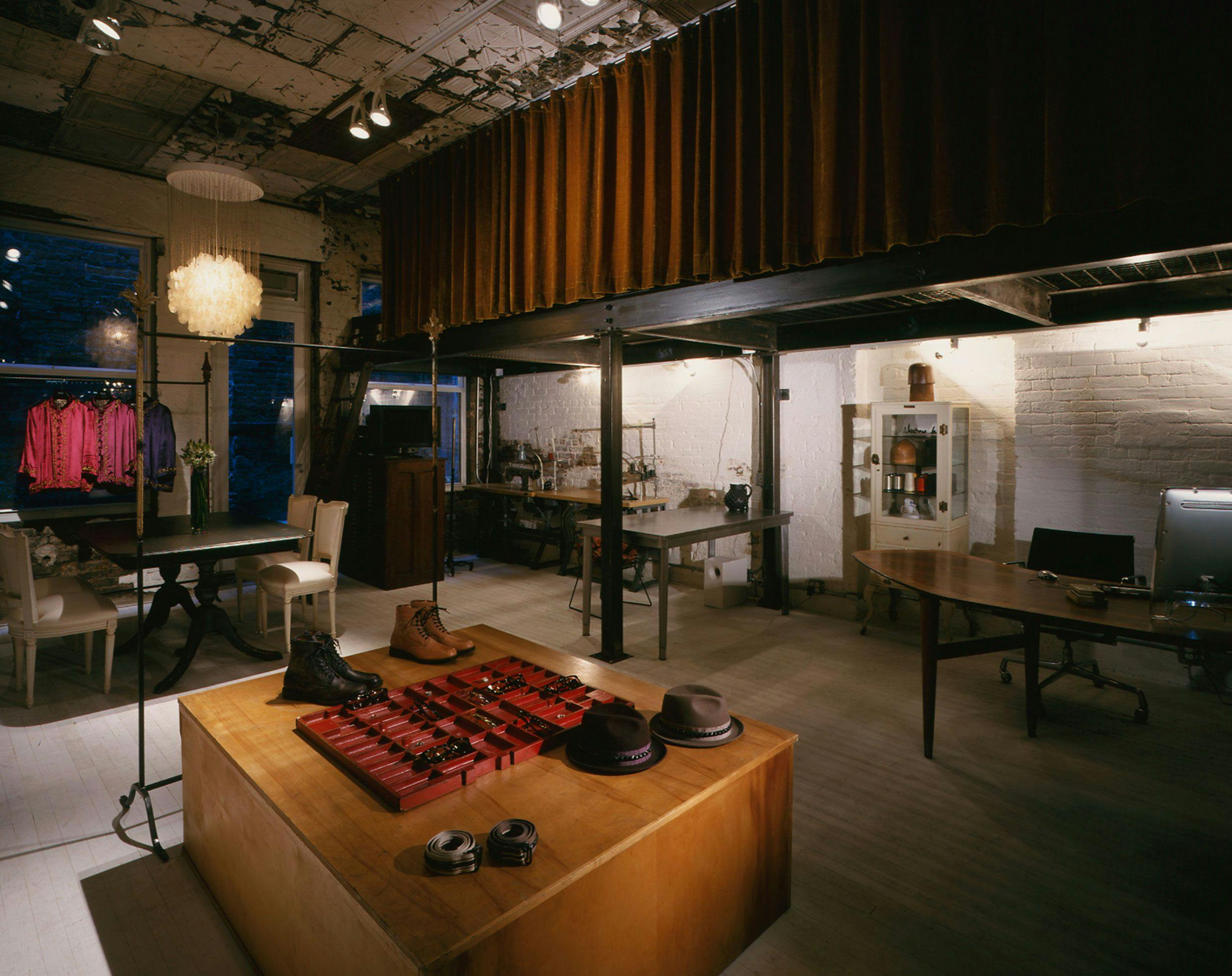 Number (N)ine store in TriBeCa. Photography by Kozo Takayama.
