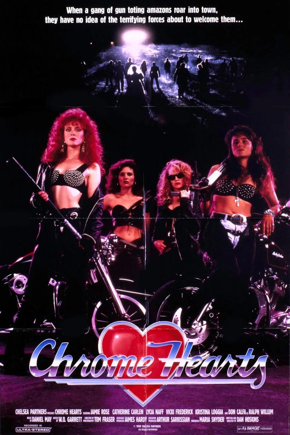 The Original Title of the Movie 'Chopper Chicks in Zombietown' was 'Chrome Hearts'.