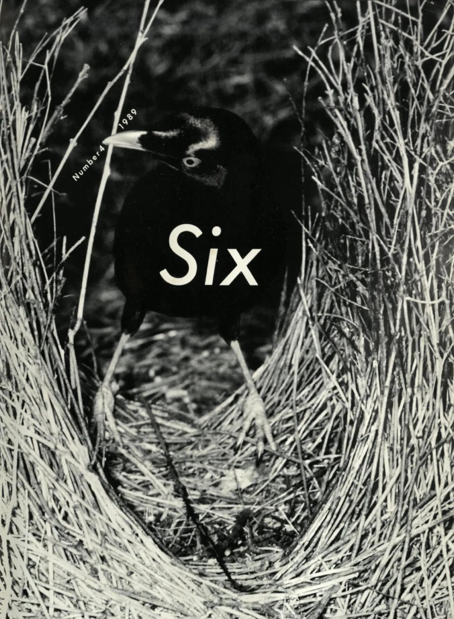 cover photo of 'SIX Number 4' by Comme des Garcons