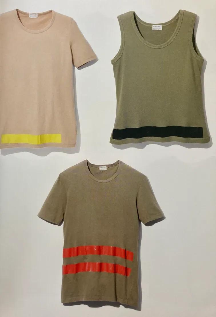 Helmut Lang pieces from 1986-2005, via printings.jp 