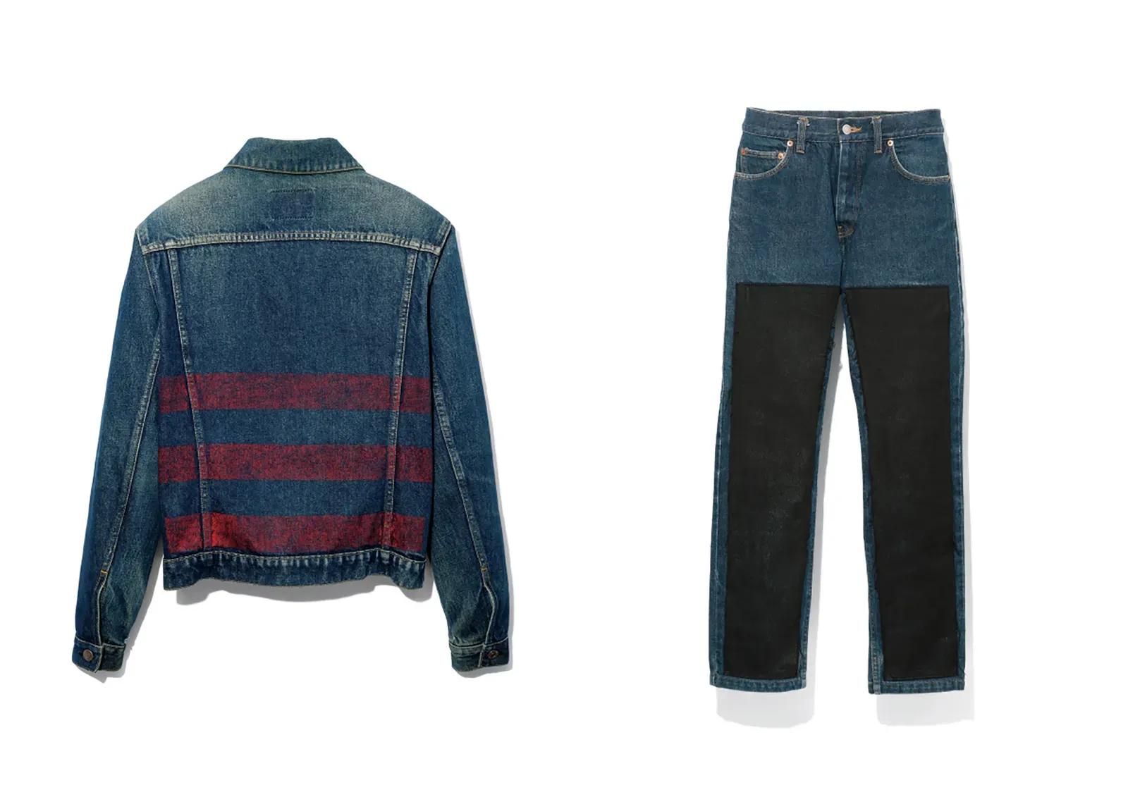 Helmut Lang Jean Jacket and Jeans