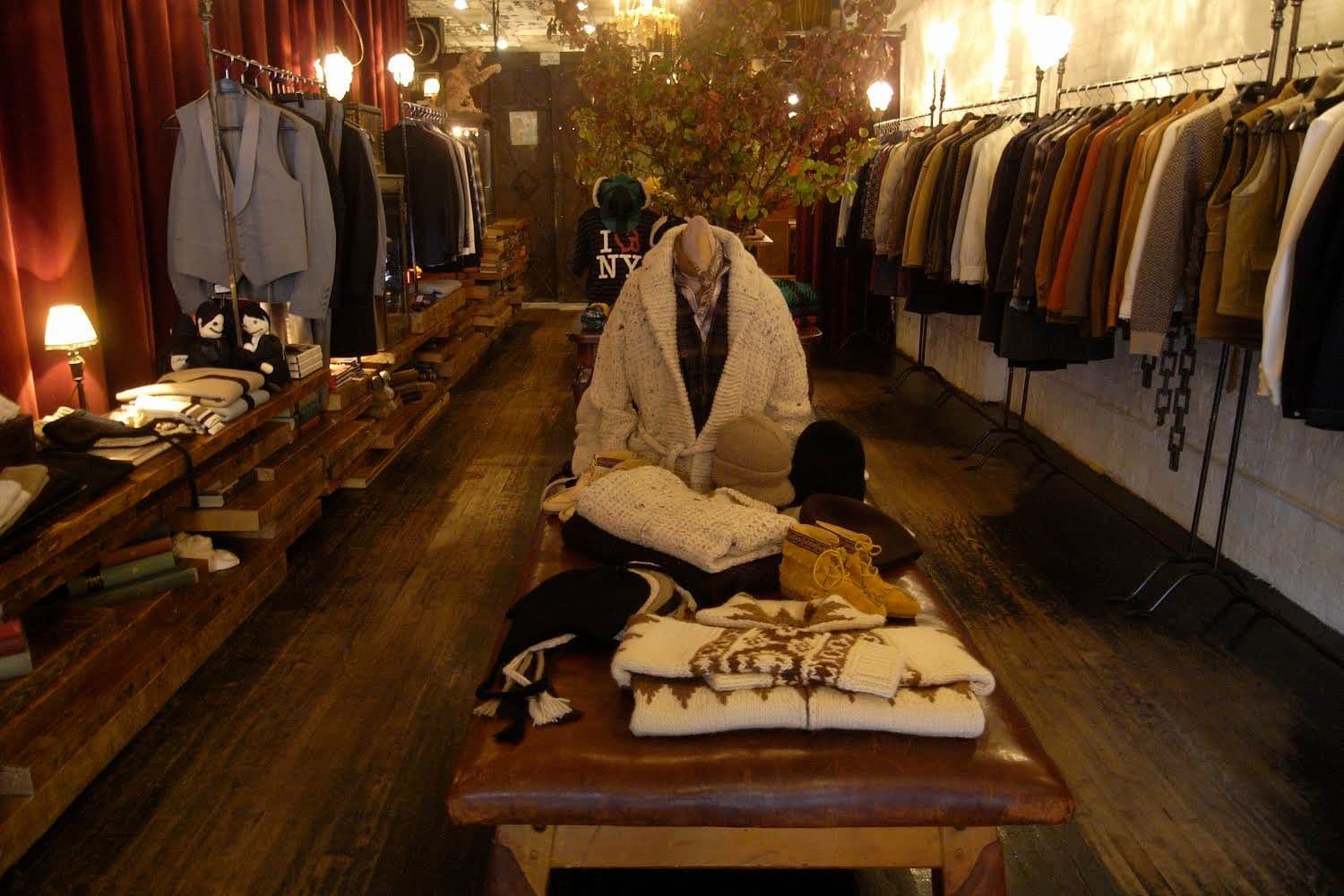 Number (N)ine store in TriBeCa. Photography by Kozo Takayama.