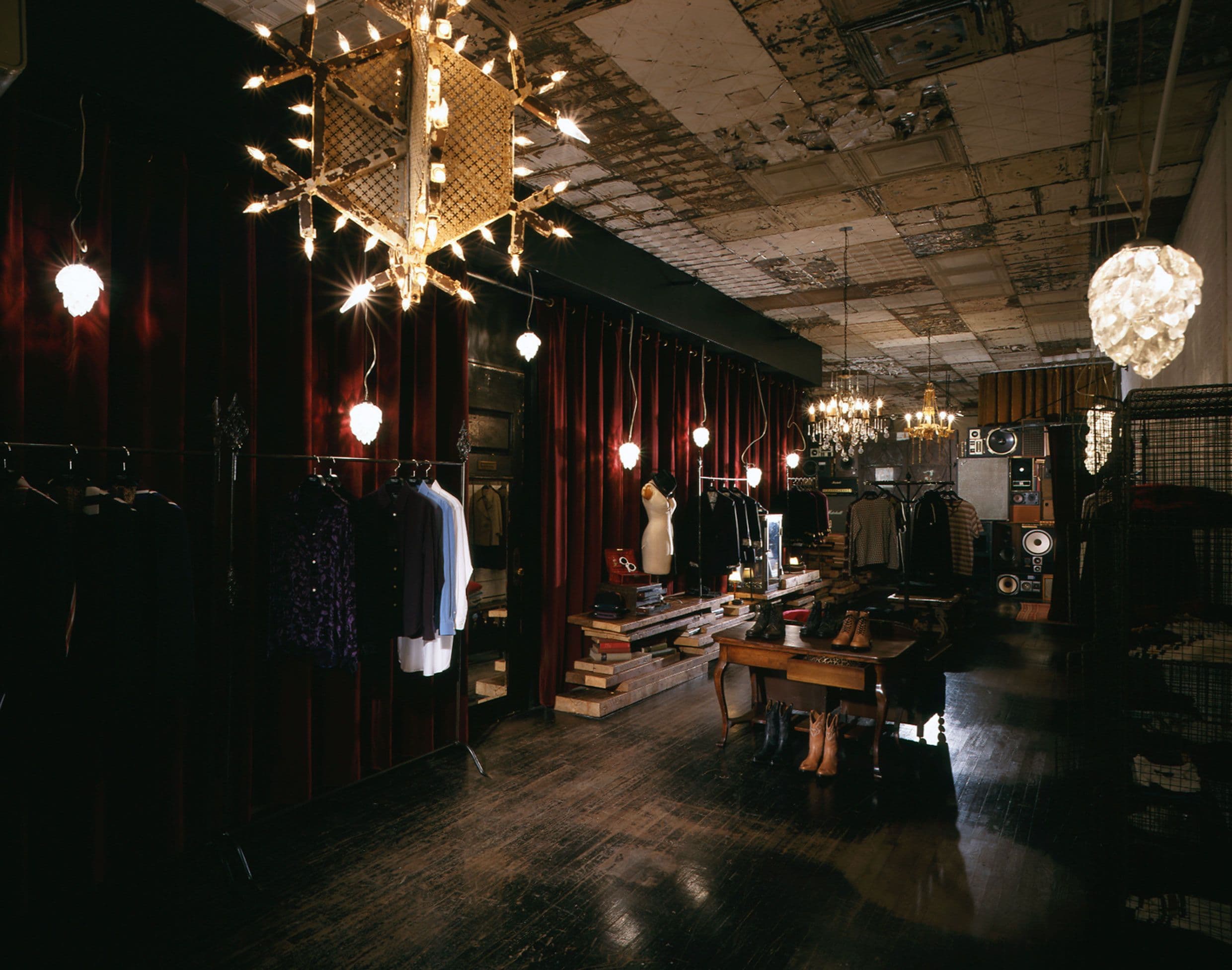 Number (N)ine store in TriBeCa. Photography by Kozo Takayama.