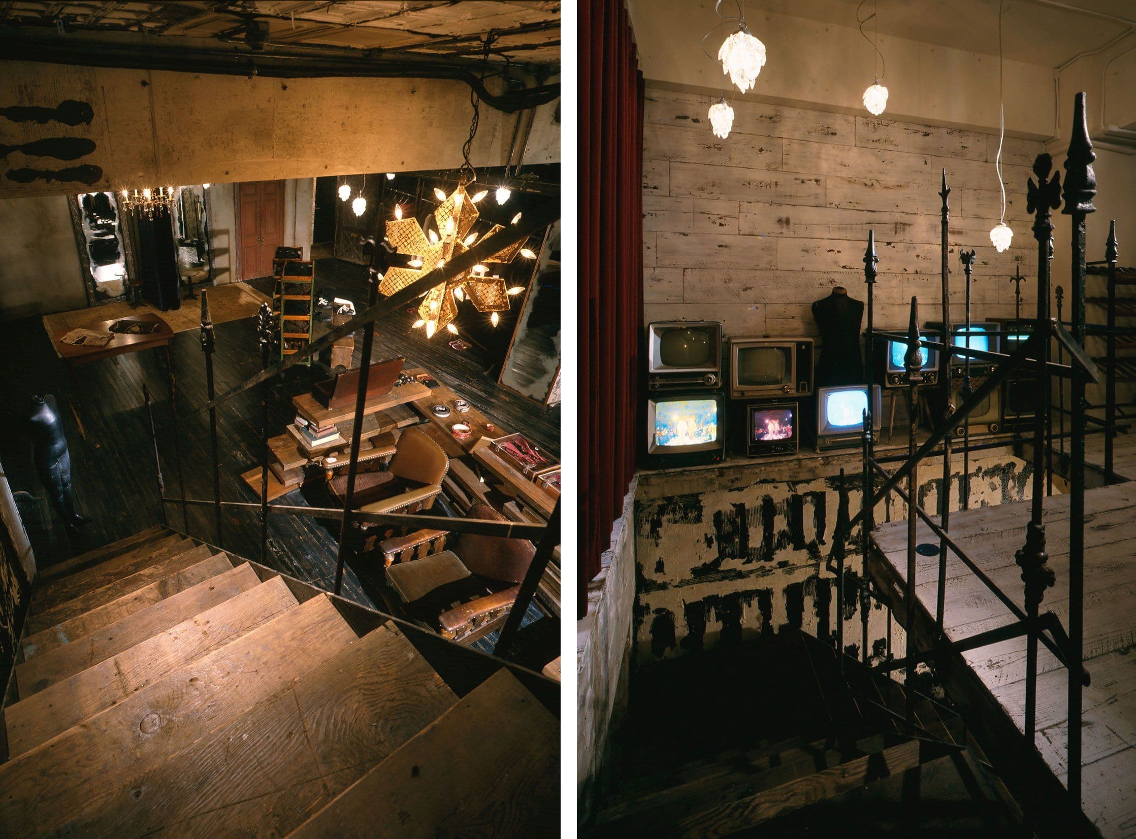 Number (N)ine store in Ebisu (May, 2000). Photography by Kozo Takayama.