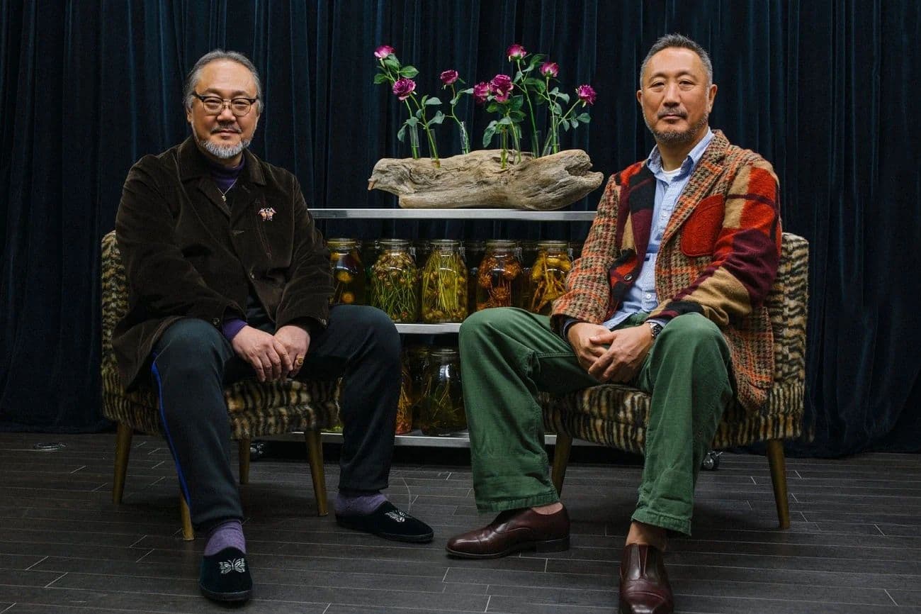 Daiki Suzuki and Keizo Shimizu of NEPENTHES. Photo via eye_C magazine.