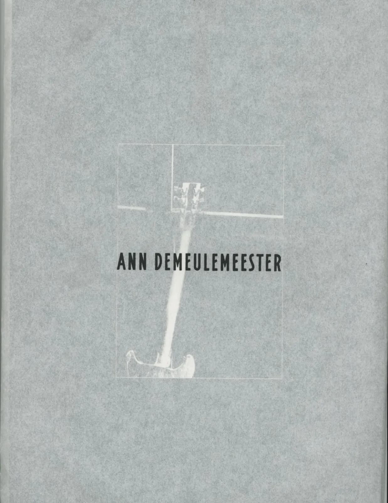cover photo of 'Ann Demeulemeester S/S 2025 Backstage' by Chris Ziebert