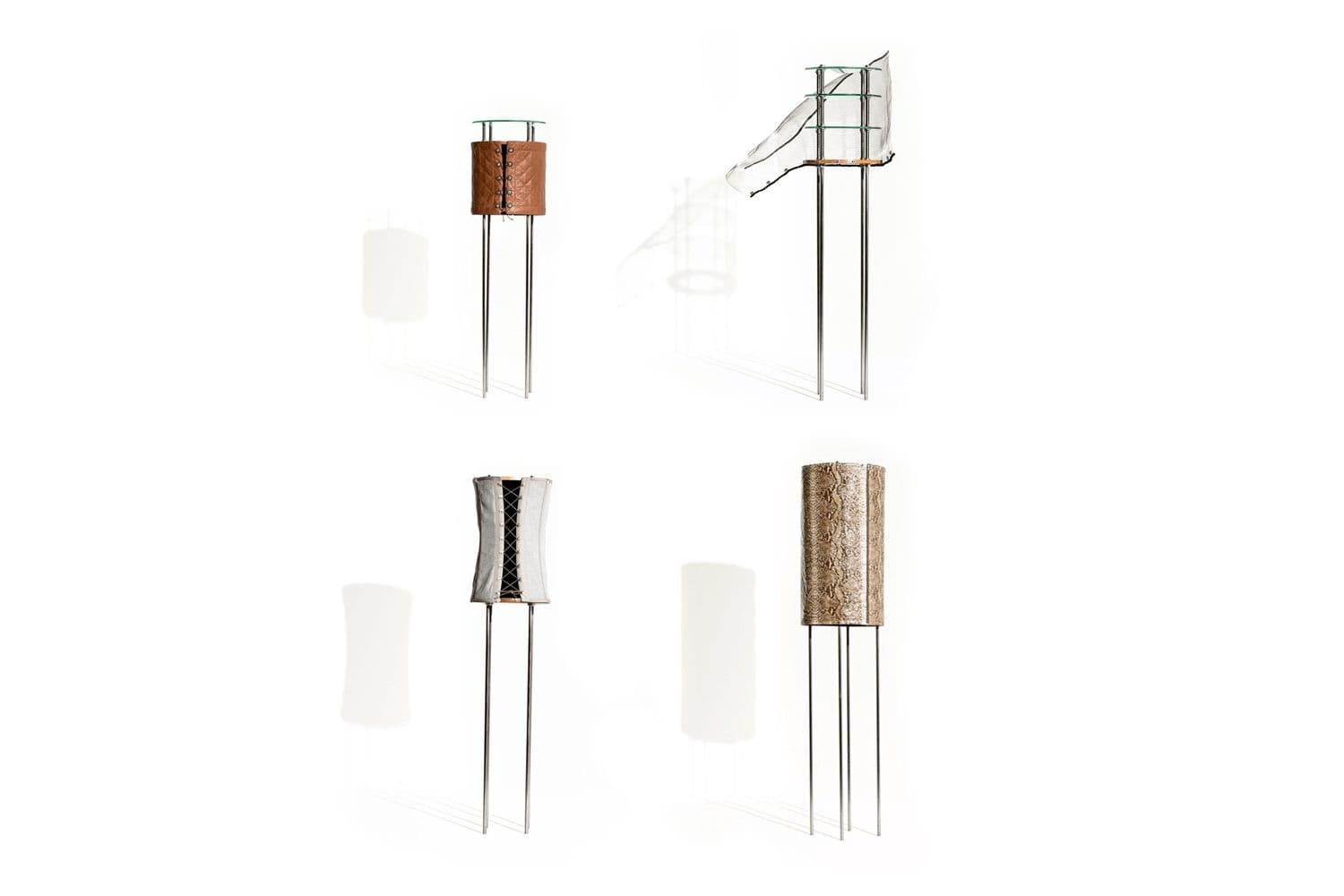 4 of 7 Raf Simons Corpo Furniture Pieces, courtesy of Max Reynders.